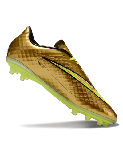 Nike Hypervenom Phantom FG Low-Tops Football Boots - Gold/Yellow/Black