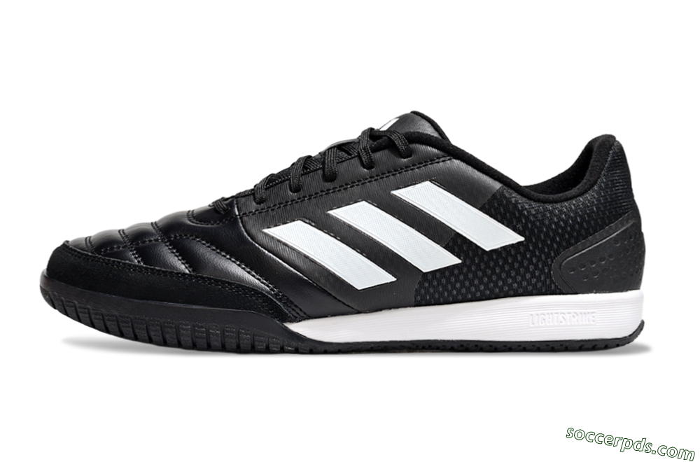 Adidas Top Sala IC Low-Tops Football Shoes - Black/White 2