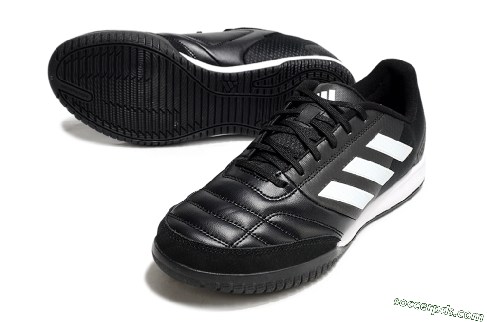 Adidas Top Sala IC Low-Tops Football Shoes - Black/White 3