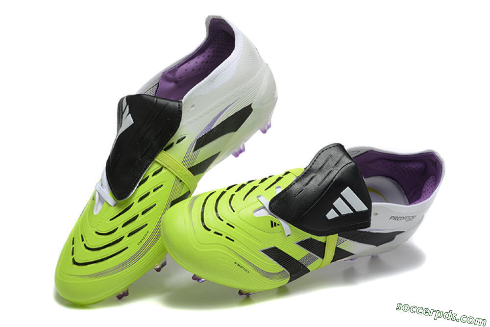 Adidas Predator 25 Elite Foldover Tongue FG Low-Tops Football Boots - Yellow/Black 6