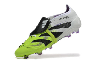 Adidas Predator 25 Elite Foldover Tongue FG Low-Tops Football Boots - Yellow/Black