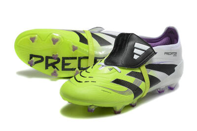 Adidas Predator 25 Elite Foldover Tongue FG Low-Tops Football Boots - Yellow/Black