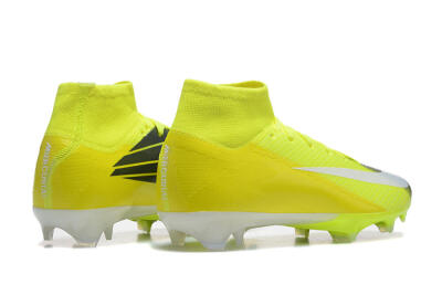 Nike Air Zoom Mercurial Superfly 10 Elite FG High-Tops Football Boots - Yellow/Black/White