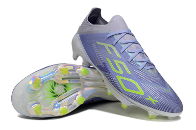 Adidas F50+ Elite Lightstrike Pro FG Low-Tops Football Boots - Blue/Yellow