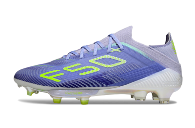 Adidas F50+ Elite Lightstrike Pro FG Low-Tops Football Boots - Blue/Yellow