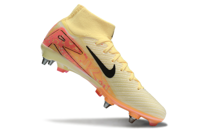 Nike Air Zoom Mercurial Superfly 10 Elite SG High-Tops Football Boots - Yellow/Black/Red