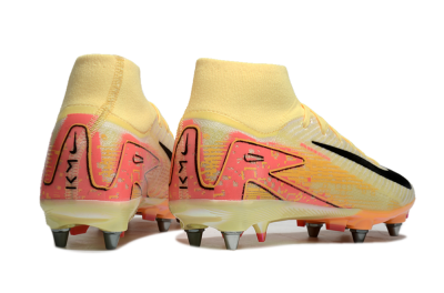 Nike Air Zoom Mercurial Superfly 10 Elite SG High-Tops Football Boots - Yellow/Black/Red