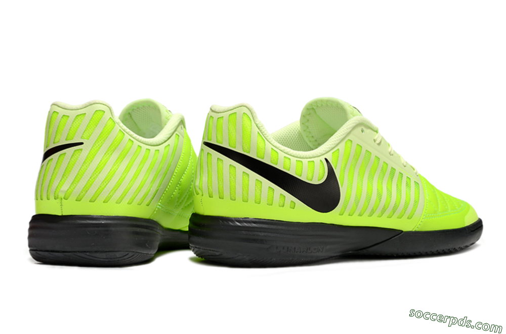 Nike Lunar Gato 2 IC Low-Tops Football Shoes - Yellow/Black 6