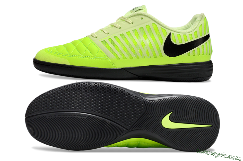 Nike Lunar Gato 2 IC Low-Tops Football Shoes - Yellow/Black 0