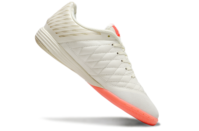 Nike Lunar Gato 2 IC Low-Tops Football Shoes - Beige/Red