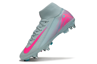 Nike Air Zoom Mercurial Superfly 10 Elite SG High-Tops Football Boots - Jade/Pink