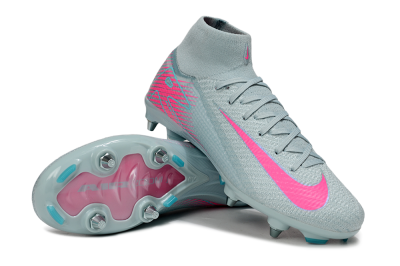 Nike Air Zoom Mercurial Superfly 10 Elite SG High-Tops Football Boots - Jade/Pink