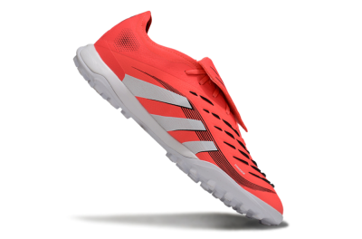 Adidas Predator Elite Foldover Tongue TF Low-Tops Football Shoes - Red/White/Black