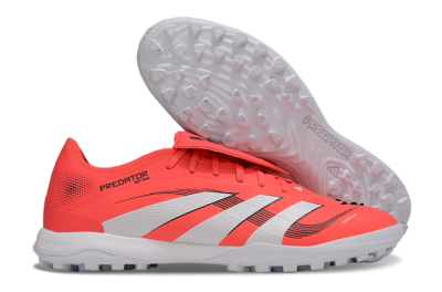 Adidas Predator Elite Foldover Tongue TF Low-Tops Football Shoes - Red/White/Black