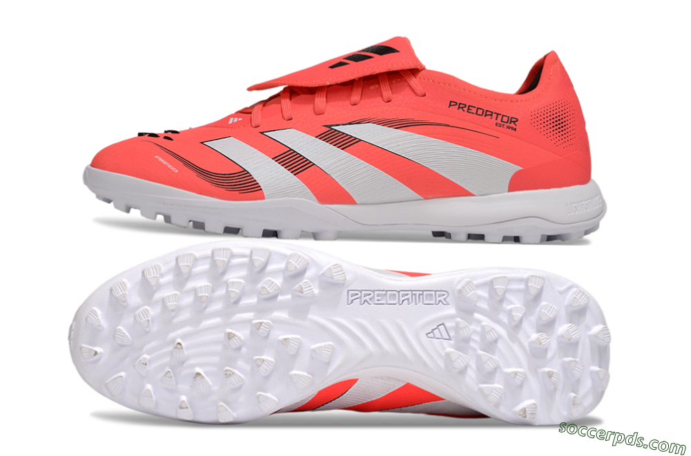Adidas Predator Elite Foldover Tongue TF Low-Tops Football Shoes - Red/White/Black 0