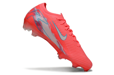Nike Air Zoom Mercurial Vapor 16 Elite FG Low-Tops Football Boots - Red/Jade/Grey