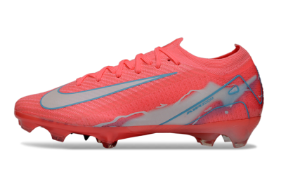 Nike Air Zoom Mercurial Vapor 16 Elite FG Low-Tops Football Boots - Red/Jade/Grey