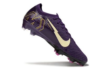 Nike Air Zoom Mercurial Vapor 16 Elite FG Low-Tops Football Boots - Purple/White/Gold