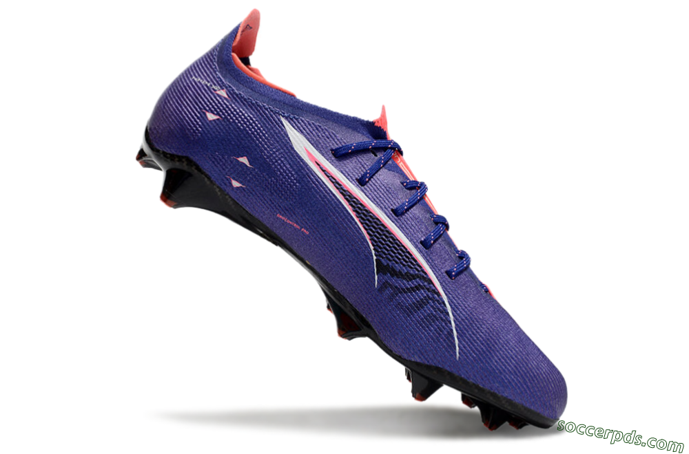 Puma Ultra 5 Ultimate FG Low-Tops Football Boots - Purple/Pink/White 4