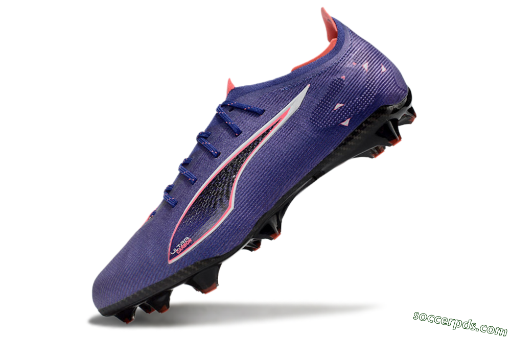 Puma Ultra 5 Ultimate FG Low-Tops Football Boots - Purple/Pink/White 5