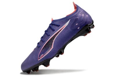 Puma Ultra 5 Ultimate FG Low-Tops Football Boots - Purple/Pink/White
