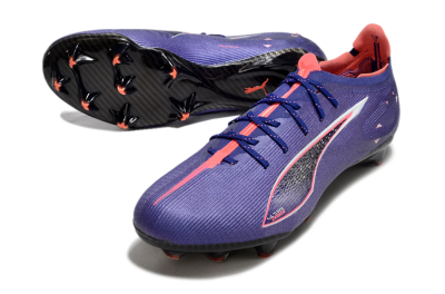 Puma Ultra 5 Ultimate FG Low-Tops Football Boots - Purple/Pink/White