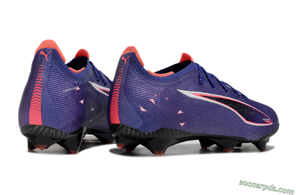 Puma Ultra 5 Ultimate FG Low-Tops Football Boots - Purple/Pink/White 6