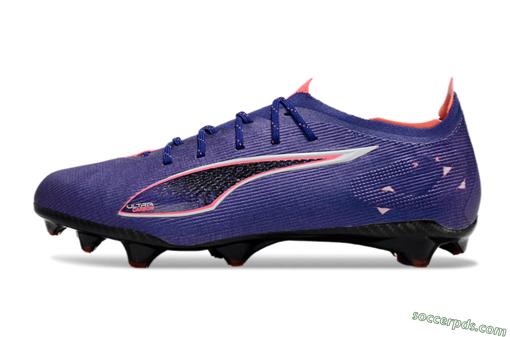 Puma Ultra 5 Ultimate FG Low-Tops Football Boots - Purple/Pink/White 2