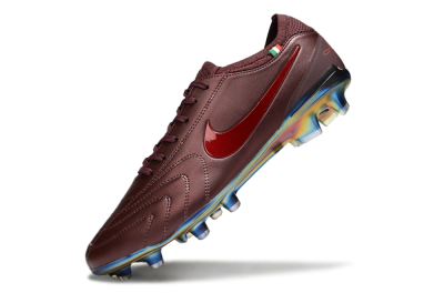 Nike Tiempo Legend 10 Elite FG Low-Tops Football Boots - Red/Gold