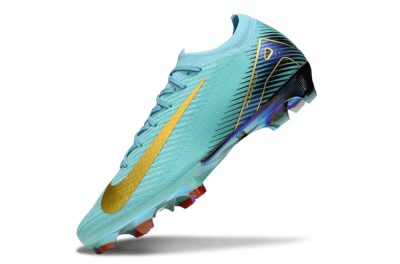 Nike Air Zoom Mercurial Vapor 16 Elite FG Low-Tops Football Boots - Jade/Gold/Blue