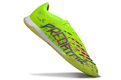 Adidas Predator 25 Elite IC Low-Tops Football Shoes - Yellow/Pink/White