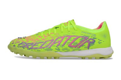 Adidas Predator 25 Elite TF Low-Tops Football Shoes - Yellow/Pink/White