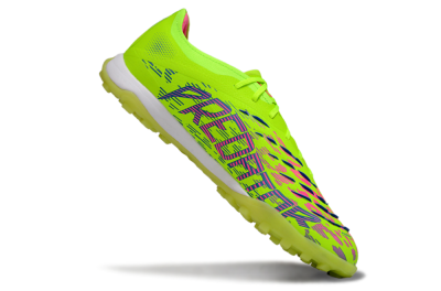 Adidas Predator 25 Elite TF Low-Tops Football Shoes - Yellow/Pink/White