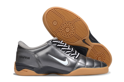 Nike Total 90 II IC Low-Tops Football Shoes - Grey/White