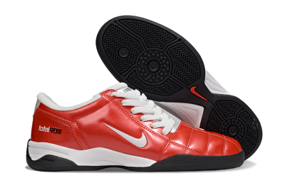 Nike Total 90 II IC Low-Tops Football Shoes - Red/White/Black