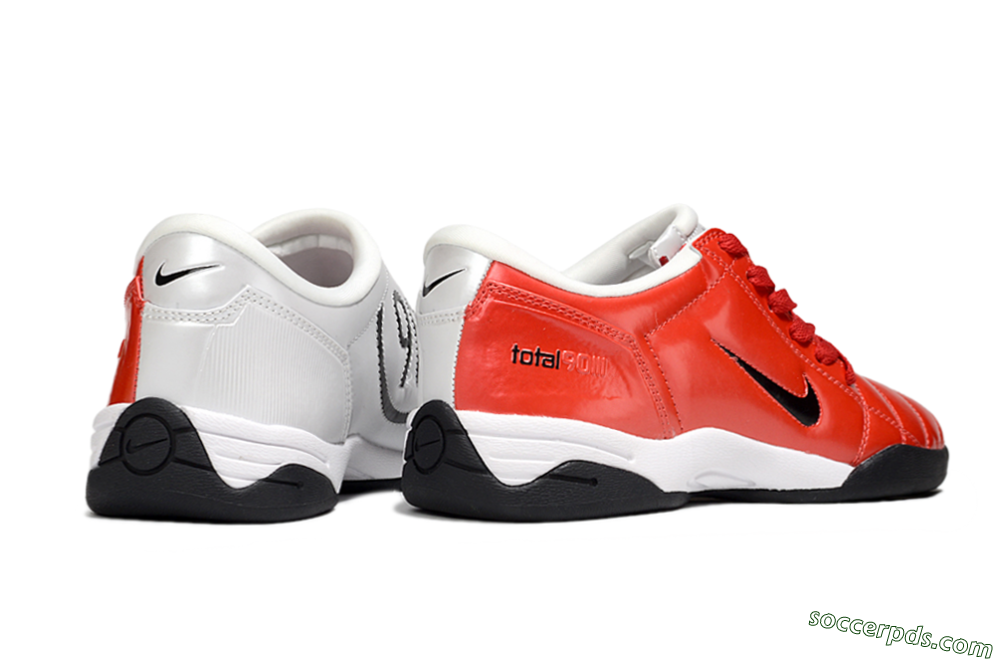 Nike Total 90 II IC Low-Tops Football Shoes - Red/Black/White 6