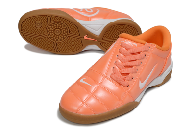 Nike Total 90 II IC Low-Tops Football Shoes - Orange/White/Brown