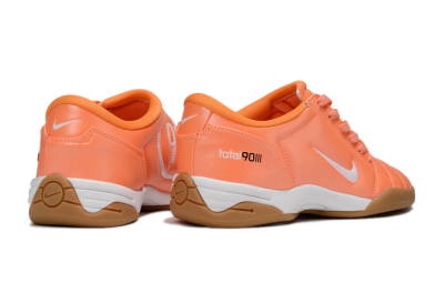 Nike Total 90 II IC Low-Tops Football Shoes - Orange/White/Brown