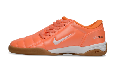 Nike Total 90 II IC Low-Tops Football Shoes - Orange/White/Brown