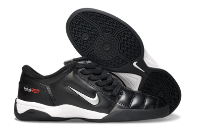 Nike Total 90 II IC Low-Tops Football Shoes - Black/White