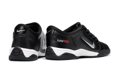 Nike Total 90 II IC Low-Tops Football Shoes - Black/White