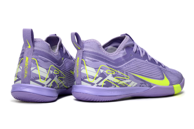 Nike Air Zoom Mercurial Vapor 16 Pro IC Low-Tops Football Shoes - Purple/Yellow/White