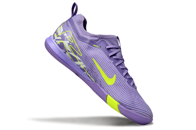 Nike Air Zoom Mercurial Vapor 16 Pro IC Low-Tops Football Shoes - Purple/Yellow/White