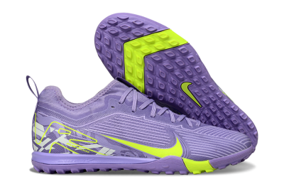 Nike Air Zoom Mercurial Vapor 16 Pro TF Low-Tops Football Shoes - Purple/Yellow/White