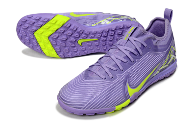 Nike Air Zoom Mercurial Vapor 16 Pro TF Low-Tops Football Shoes - Purple/Yellow/White