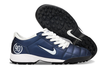 Nike Total 90 II TF Low-Tops Football Shoes - Blue/White/Black