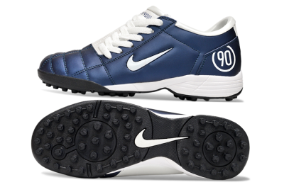 Nike Total 90 II TF Low-Tops Football Shoes - Blue/White/Black