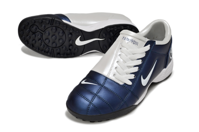 Nike Total 90 II TF Low-Tops Football Shoes - Blue/White/Black