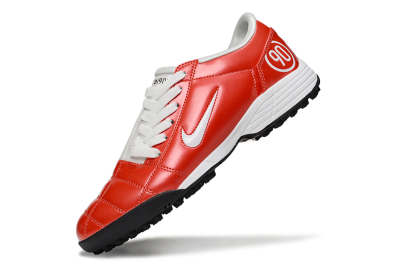 Nike Total 90 II TF Low-Tops Football Shoes - Red/White/Black