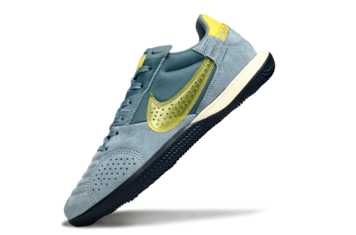 Nike Street Gato IC Low-Tops Football Shoes - Blue/Yellow